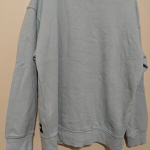 DKNY Men's Light Blue Crewneck Sweater